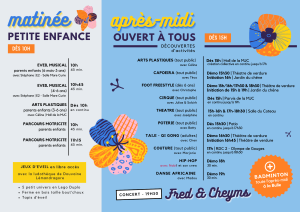 mjc en fête programmation
