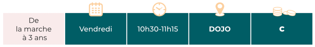 horaires cours de zumbini